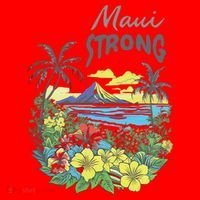 Maui Strong Fundraiser Helping Wildfires On Maui Santa Hat thumb 1
