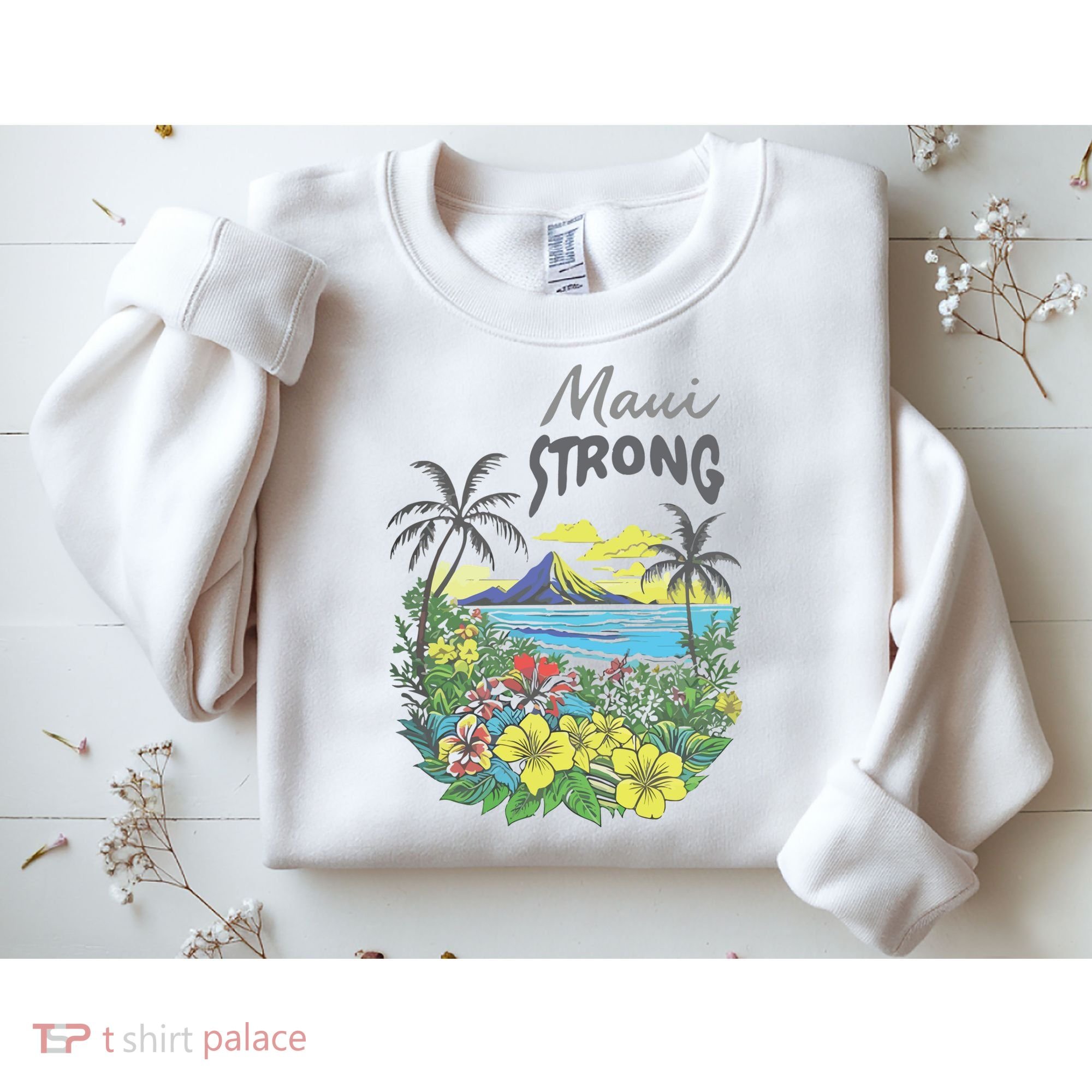 Maui Strong Fundraiser Helping Wildfires On Maui Sweatshirt