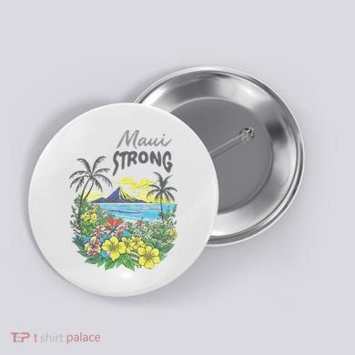 Maui Strong Fundraiser Helping Wildfires On Maui Button