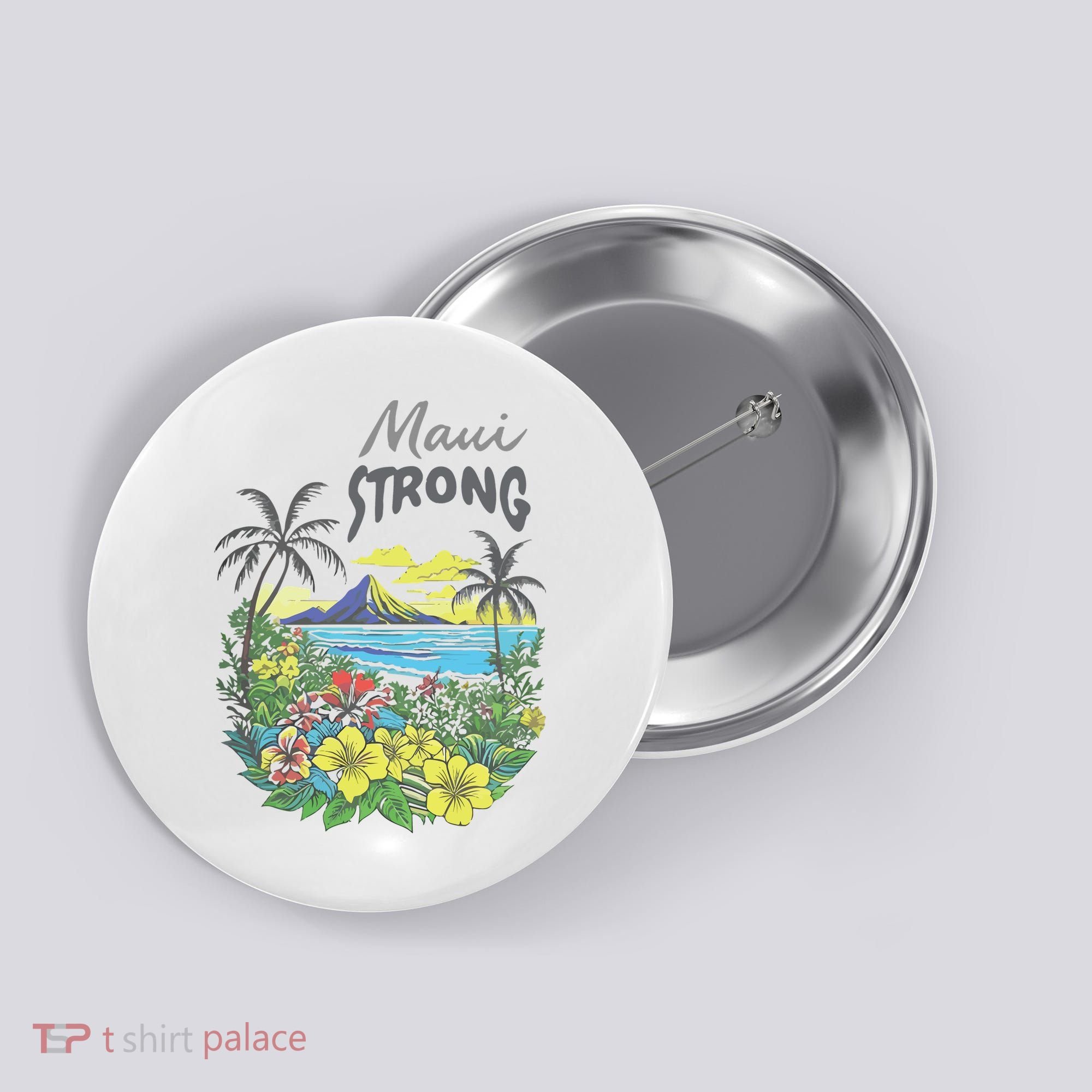 Maui Strong Fundraiser Helping Wildfires On Maui Button
