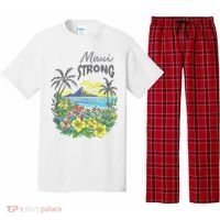 Maui Strong Fundraiser Helping Wildfires On Maui Pajama Set thumb 0