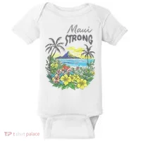 Maui Strong Fundraiser Helping Wildfires On Maui Baby Bodysuit thumb 0