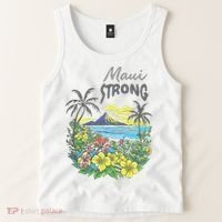 Maui Strong Fundraiser Helping Wildfires On Maui Tank Top thumb 2