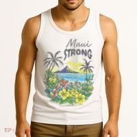 Maui Strong Fundraiser Helping Wildfires On Maui Tank Top thumb 3
