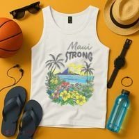 Maui Strong Fundraiser Helping Wildfires On Maui Tank Top thumb 4