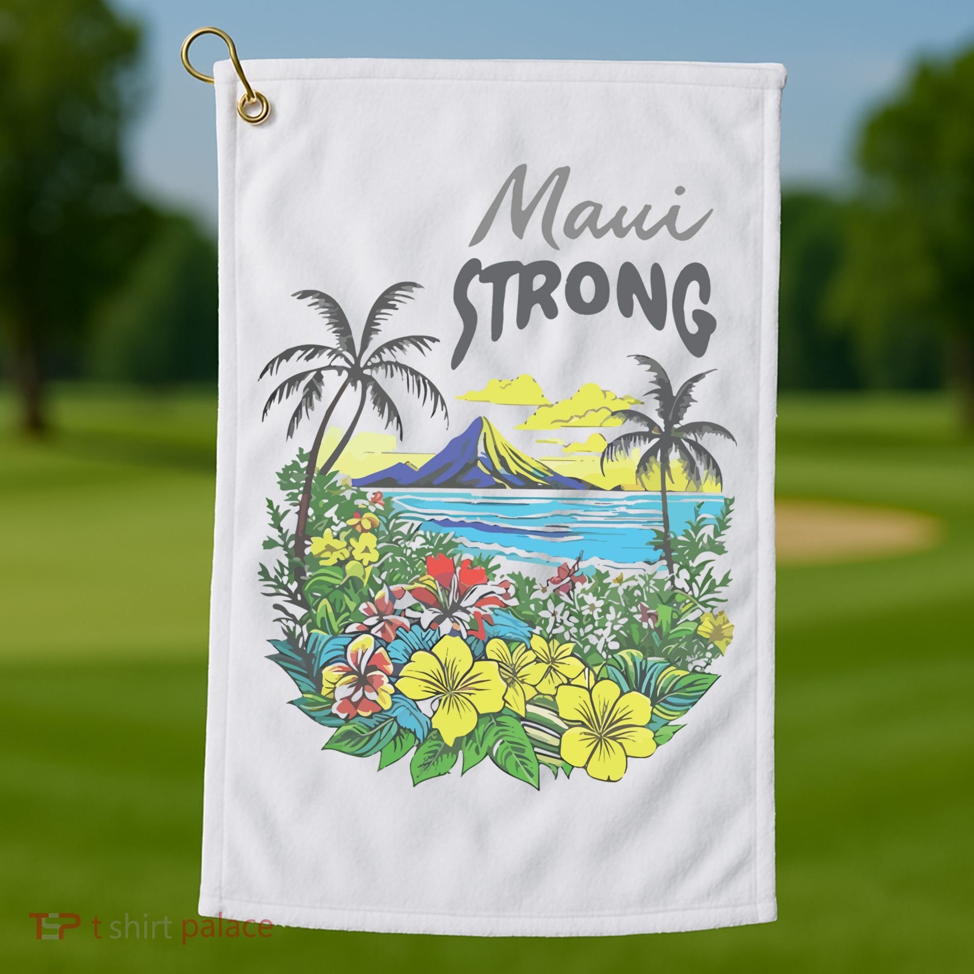 Maui Strong Fundraiser Helping Wildfires On Maui Golf Towel