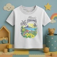 Maui Strong Fundraiser Helping Wildfires On Maui Toddler T-Shirt thumb 3