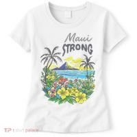 Maui Strong Fundraiser Helping Wildfires On Maui Women's T-Shirt thumb 0