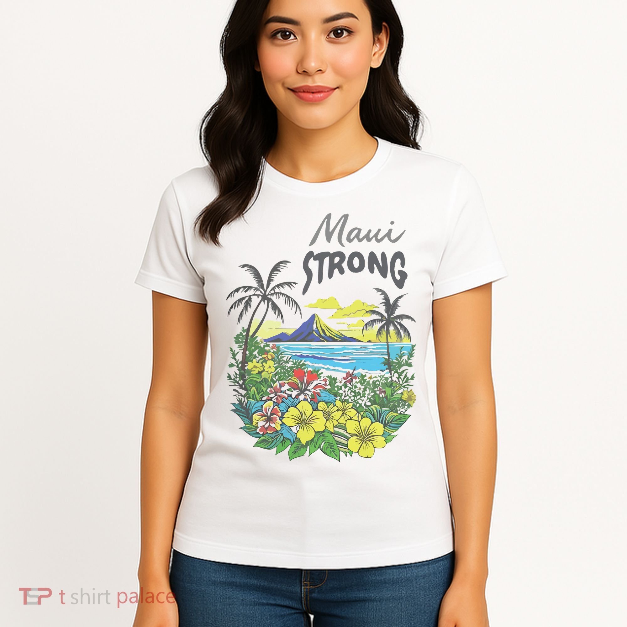Maui Strong Fundraiser Helping Wildfires On Maui Women's T-Shirt