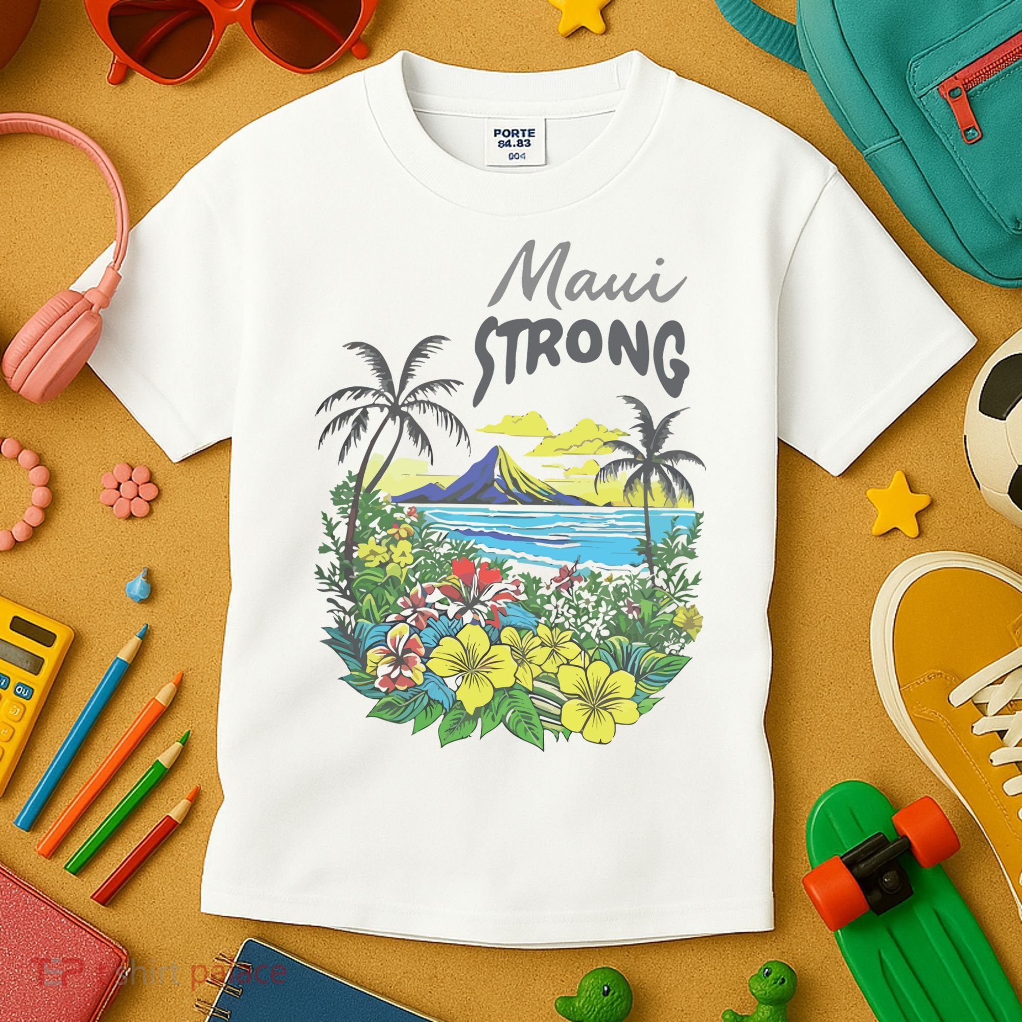 Maui Strong Fundraiser Helping Wildfires On Maui Kids T-Shirt