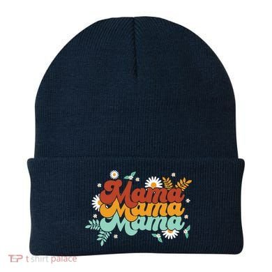 Mama Spring Floral Cute Mom Gift Beanie