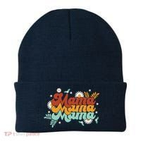 Mama Spring Floral Cute Mom Gift Beanie thumb 0