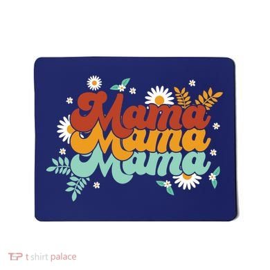 Mama Spring Floral Cute Mom Gift Mousepad