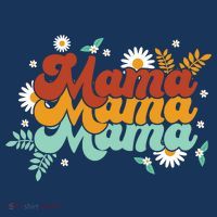 Mama Spring Floral Cute Mom Gift Women's T-Shirt thumb 6