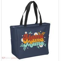 Mama Spring Floral Cute Mom Gift Tote Bag thumb 2