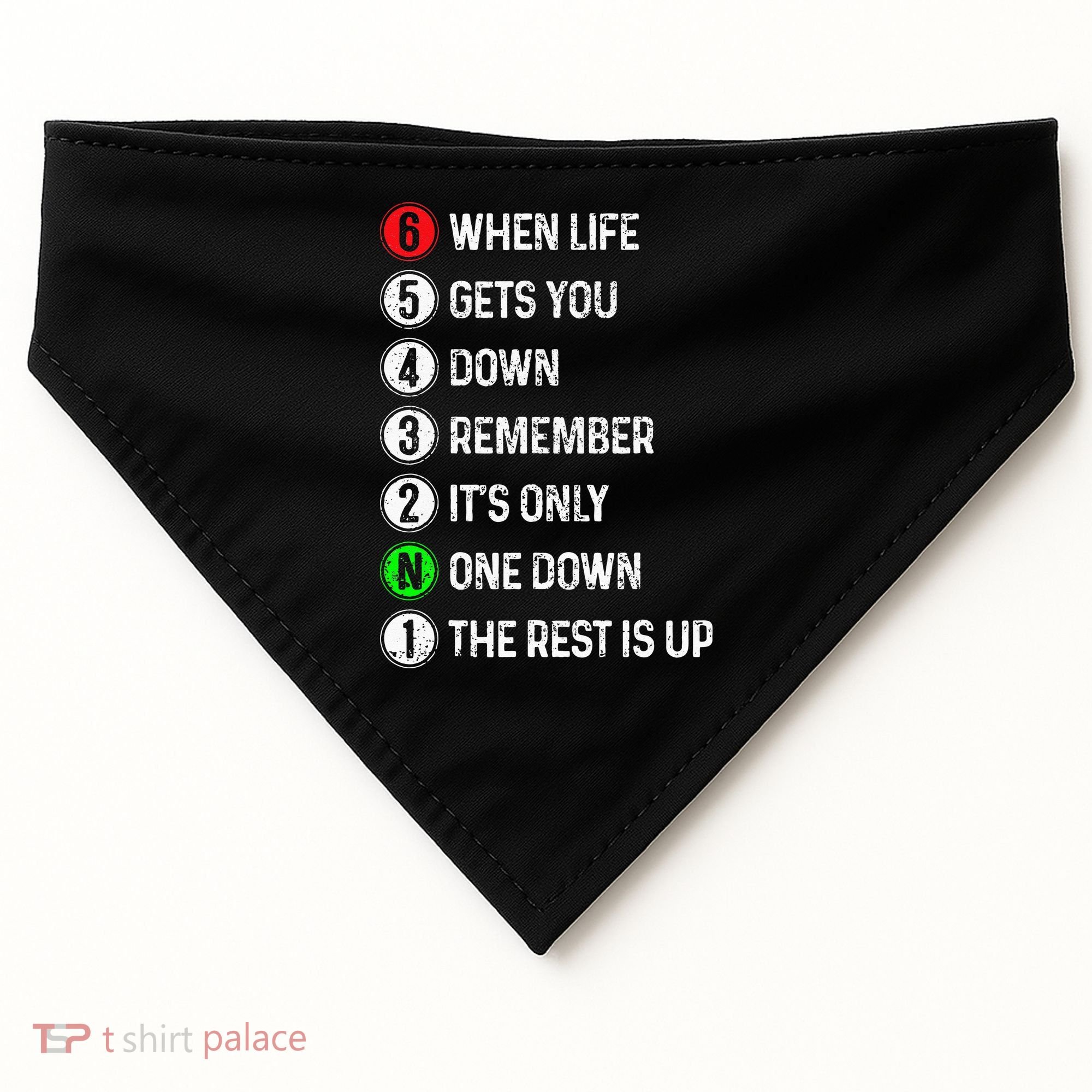 Motorcycle Shift Funny Saying Motocross Motorbike Biker Gift USA-Made Doggie Bandana