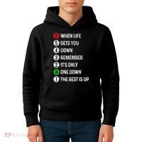 Motorcycle Shift Funny Saying Motocross Motorbike Biker Gift Kids Hoodie thumb 4