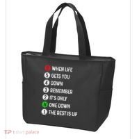 Motorcycle Shift Funny Saying Motocross Motorbike Biker Gift Tote Bag thumb 3