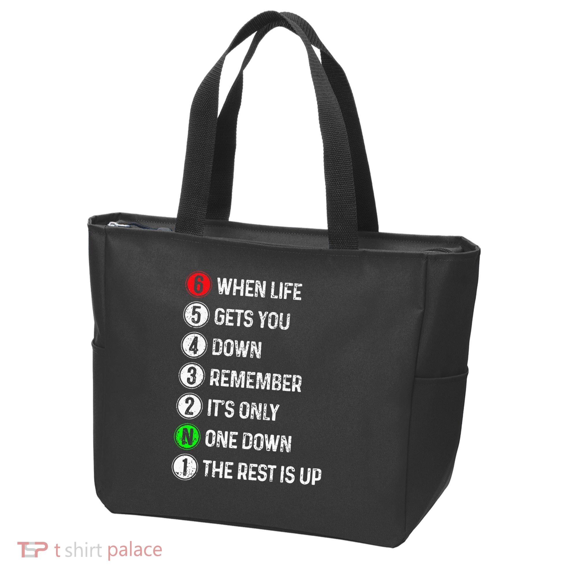 Motorcycle Shift Funny Saying Motocross Motorbike Biker Gift Tote Bag
