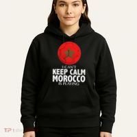 Morocco Soccer Football I Can't Keep Calm Morocco Is Playing Hoodie thumb 5