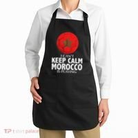 Morocco Soccer Football I Can't Keep Calm Morocco Is Playing Apron thumb 2