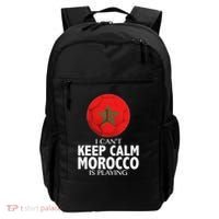 Morocco Soccer Football I Can't Keep Calm Morocco Is Playing Backpack thumb 0