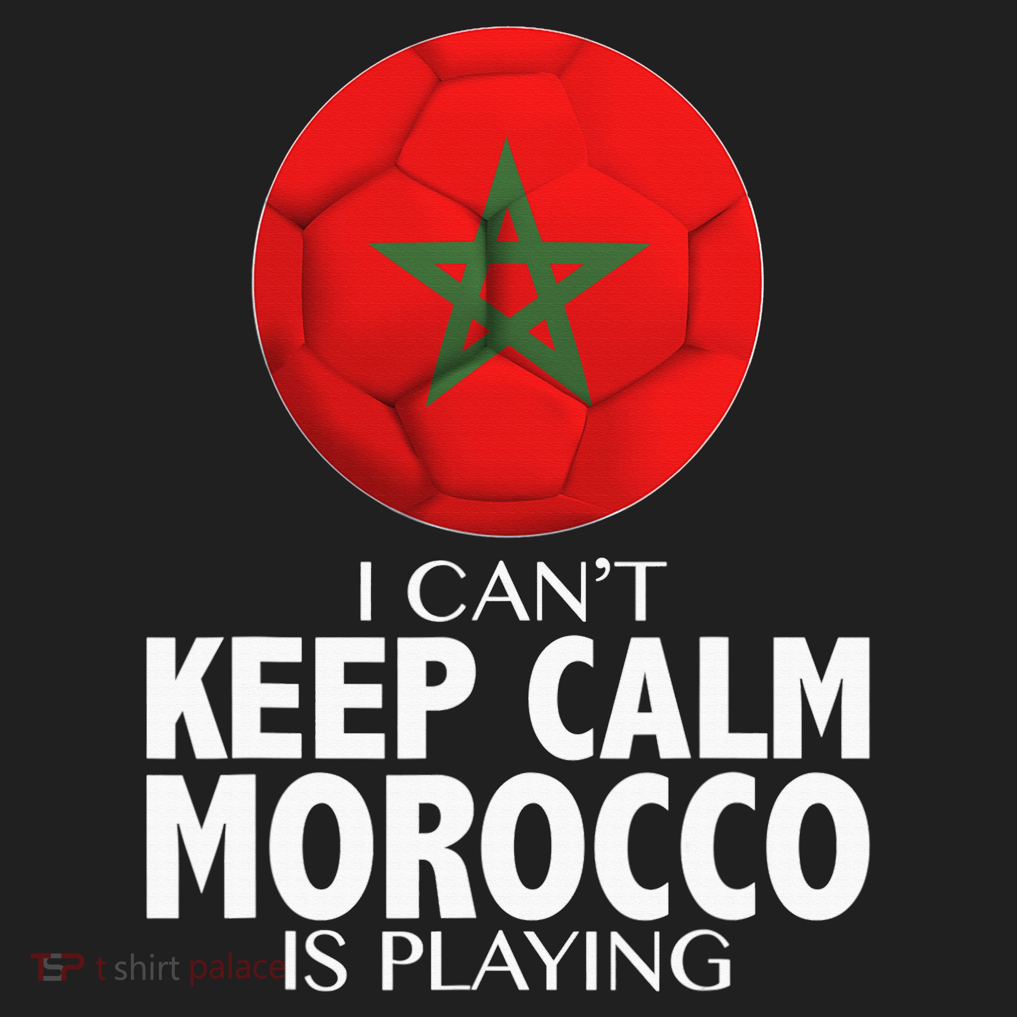 Morocco Soccer Football I Can't Keep Calm Morocco Is Playing Beanie