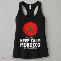 Morocco Soccer Football I Can't Keep Calm Morocco Is Playing Women's Tank Top thumb 3