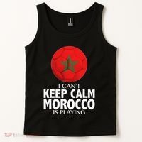 Morocco Soccer Football I Can't Keep Calm Morocco Is Playing Tank Top thumb 2