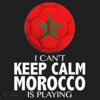 Morocco Soccer Football I Can't Keep Calm Morocco Is Playing Golf Towel thumb 3