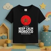 Morocco Soccer Football I Can't Keep Calm Morocco Is Playing Toddler T-Shirt thumb 3