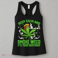 Marijuana Smoker Funny Weed Birthday Party Cannabis Stoner Women's Tank Top thumb 3