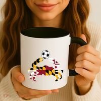 Maryland State Flag Blue Crab Pride With Soccer Ball Coffee Mug thumb 3