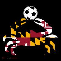 Maryland State Flag Blue Crab Pride With Soccer Ball Coffee Mug thumb 5