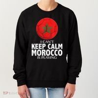 Morocco Soccer Football I Can't Keep Calm Morocco Is Playing Women's Sweatshirt thumb 0