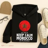 Morocco Soccer Football I Can't Keep Calm Morocco Is Playing Hoodie thumb 4