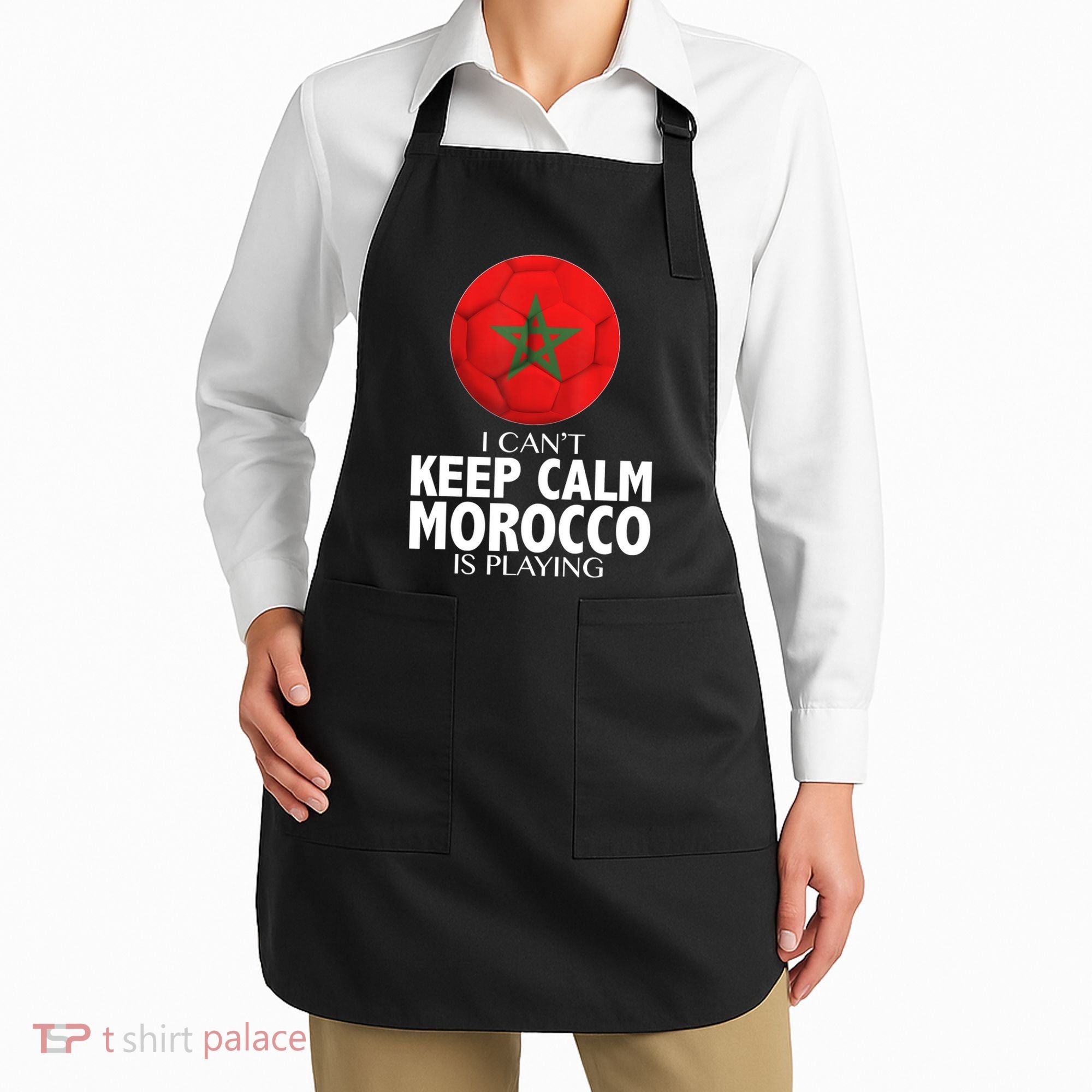 Morocco Soccer Football I Can't Keep Calm Morocco Is Playing Apron