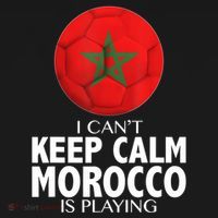Morocco Soccer Football I Can't Keep Calm Morocco Is Playing Sweatshirt thumb 3