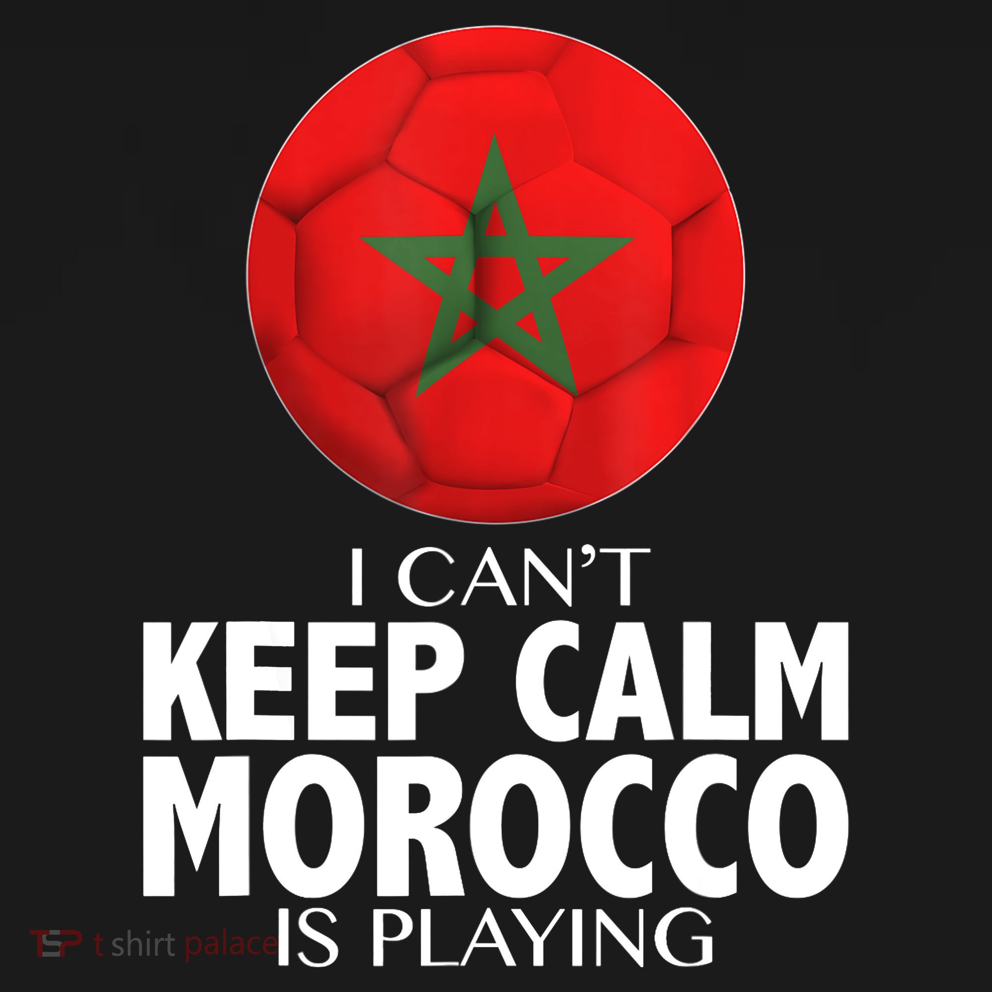 Morocco Soccer Football I Can't Keep Calm Morocco Is Playing Sweatshirt