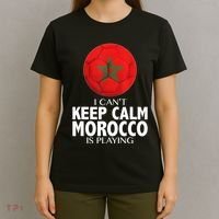 Morocco Soccer Football I Can't Keep Calm Morocco Is Playing T-Shirt thumb 4