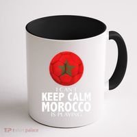 Morocco Soccer Football I Can't Keep Calm Morocco Is Playing Coffee Mug thumb 1