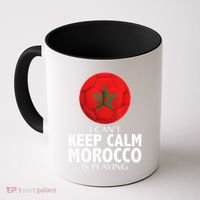 Morocco Soccer Football I Can't Keep Calm Morocco Is Playing Coffee Mug thumb 0