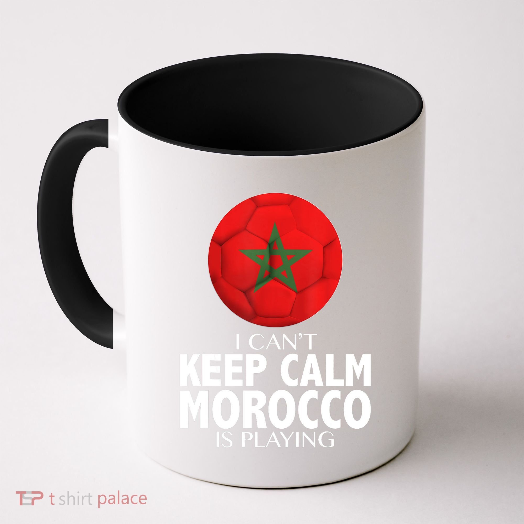 Morocco Soccer Football I Can't Keep Calm Morocco Is Playing Coffee Mug