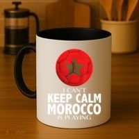 Morocco Soccer Football I Can't Keep Calm Morocco Is Playing Coffee Mug thumb 4