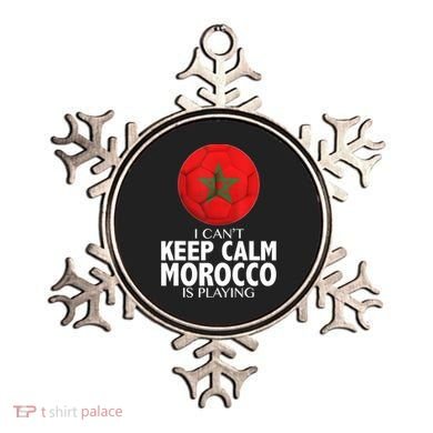 Morocco Soccer Football I Can't Keep Calm Morocco Is Playing Ornament