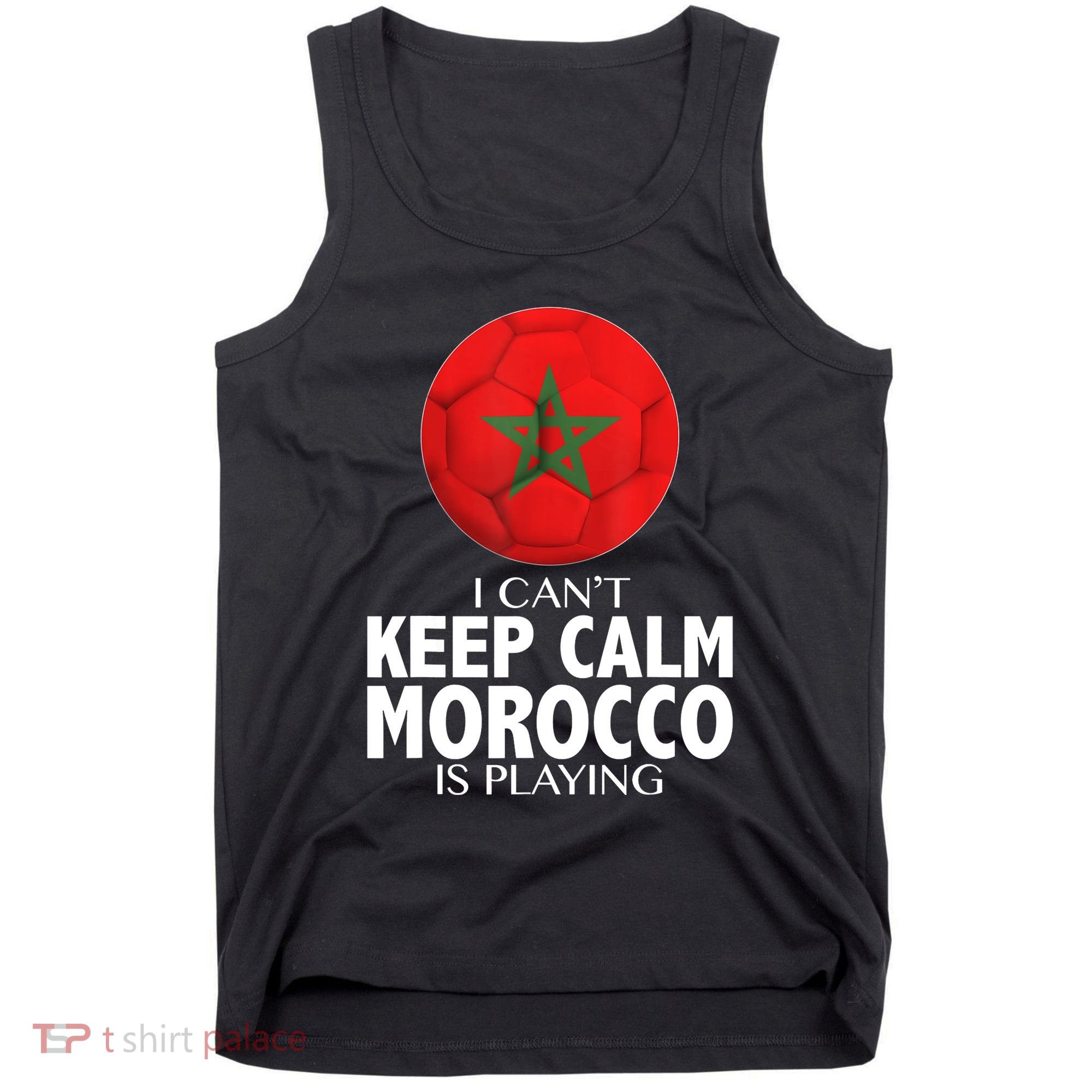 Morocco Soccer Football I Can't Keep Calm Morocco Is Playing Tank Top