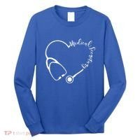 Medical Secretary Funny Gift Medical Administrative Assistant Outfit Gift Long Sleeve Shirt thumb 0