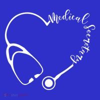 Medical Secretary Funny Gift Medical Administrative Assistant Outfit Gift Apron thumb 3