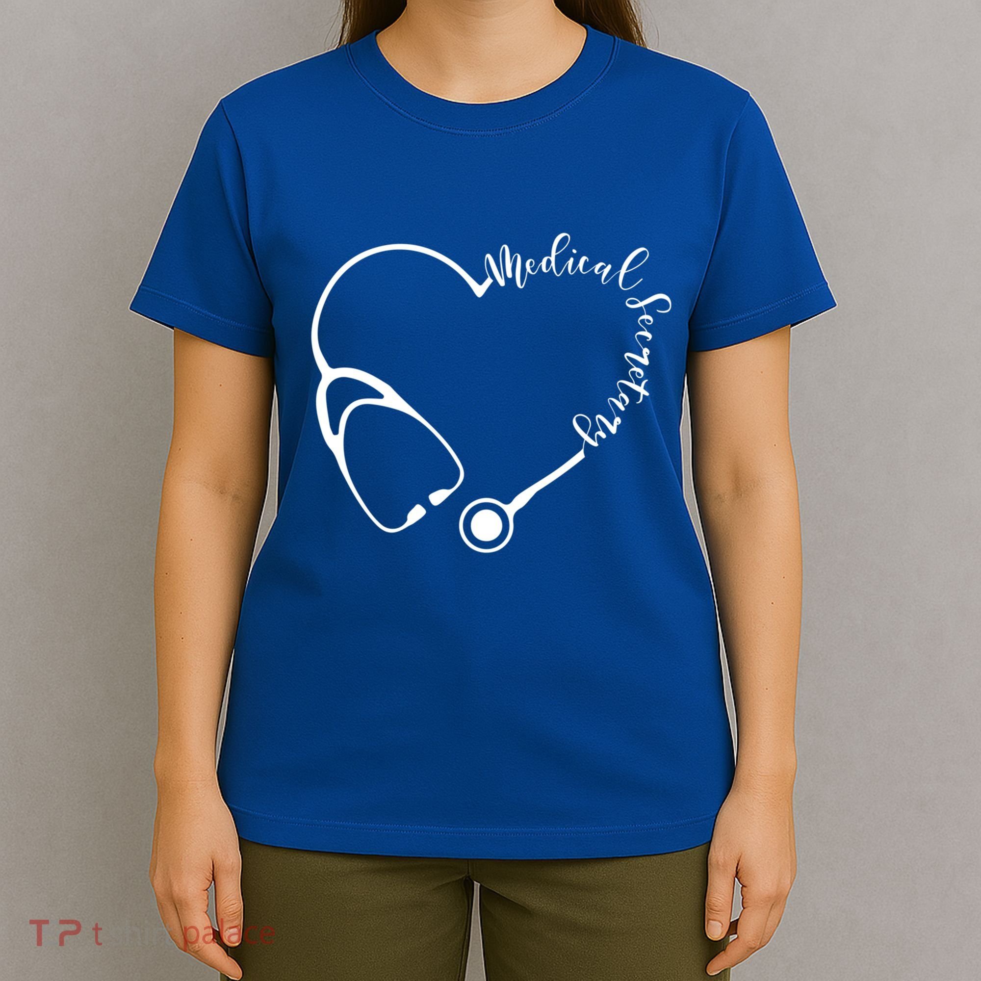 Medical Secretary Funny Gift Medical Administrative Assistant Outfit Gift T-Shirt