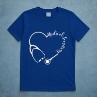 Medical Secretary Funny Gift Medical Administrative Assistant Outfit Gift T-Shirt thumb 5